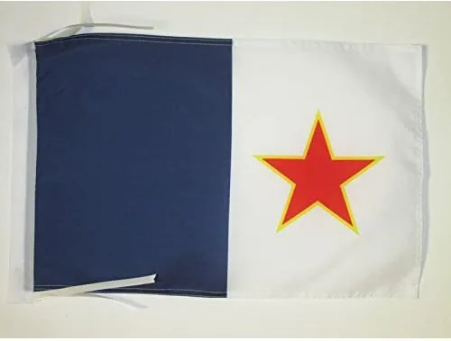Miniatura 738 de Bandera de México AZ FLAG, 45.7 x 30.5 cm, con cordones - Pequeñas banderas mexicanas de 30 x 45 cm - Bandera de 45.7 x 30.5 cm