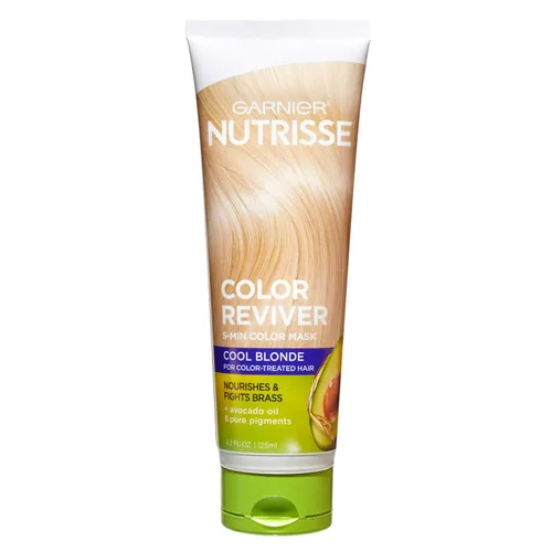 Miniatura 7 de Garnier Nutrisse Color Reviver Mascarilla de color de 5 minutos, marrón cálido para cabello teñido para nutrir y añade riqueza