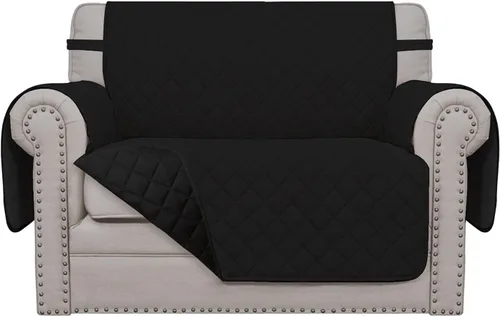 Miniatura 222 de Easy-Going - Funda para sofá, futón y sillón sin reposabrazos, reversible, resistente al agua, para mascotas y niños (azul oscuro/azul claro)