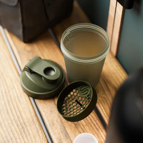 Miniatura 7 de Smartshake Botella mezcladora de proteínas para mezclas de proteínas, paquete de 4 unidades, 13.5 onzas, vasos mezcladores a prueba de fugas