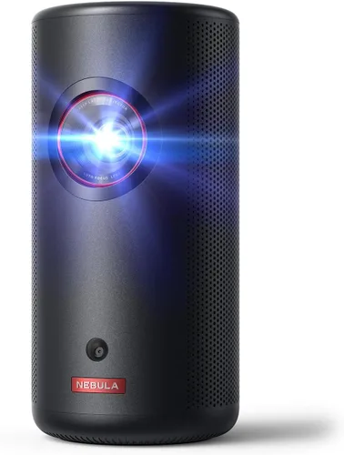 Miniatura 8 de NEBULA Capsule 3 GTV Mini proyector portátil, licencia oficial de Netflix, proyector inteligente 1080P con Wi-Fi, batería de 2.5 horas, pantalla