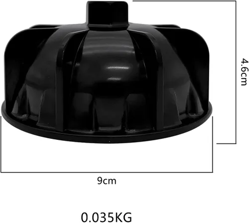 Miniatura 6 de ZKTOOL Llave de rueda para tapa de cubo de rueda compatible con Mercedes-Benz W205 AMG e63 c63 c63s Maybach S65, 2015-2019, llave de extracción