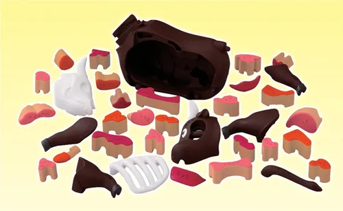 Miniatura 5 de Megahouse - Rompecabezas de carne, rompecabezas Kaitai