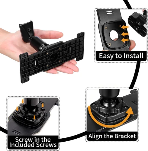 Miniatura 3 de Kit de panel de placa trasera para espejo retrovisor para espejo retrovisor de 5.5 a 12 pulgadas