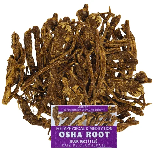Miniatura 9 de Yerbero - Raíz de Osha 3.5 oz (100 g) Raiz de Chuchupate Ligusticum porteri Zanahoria de montaña, raíz de oso 100% natural Purificación