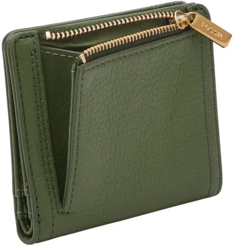 Miniatura 3 de Fossil Logan - Cartera plegable de cuero con bloqueo RFID para mujer