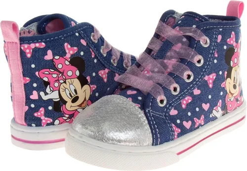 Miniatura 5 de Tenis de Minnie Mouse para niñas zapatos deportivos de lona casuales de alta calidad para niños bebéniño pequeño talla 6 12