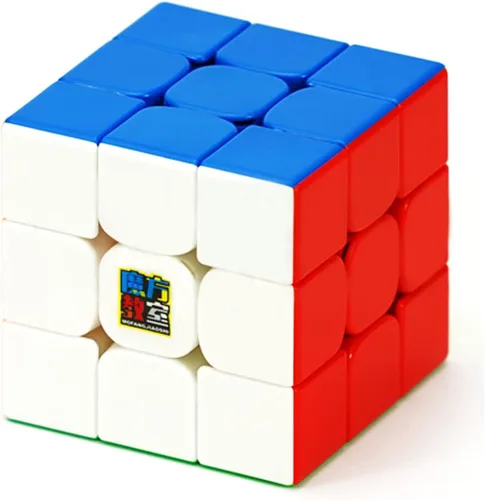 Cuberspeed Moyu RS3M Maglev Insignia 3x3 sin adhesivo Maglev Magnético Cubo de velocidad Moyu RS3 M 2021 Insignia Magnético Cubo de velocidad