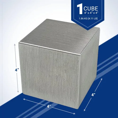 Miniatura 2 de Cubo de magnesio de 4 pulgadas, tamaño más grande
