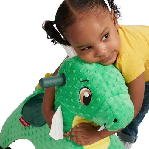 Miniatura 10 de Radio Flyer Juguete de Montar de Peluche para Niños Pequeños – Juguete de Montar Rodante Suave y Acolchado para Niños de 1–3 Años, Juguete de Empuje