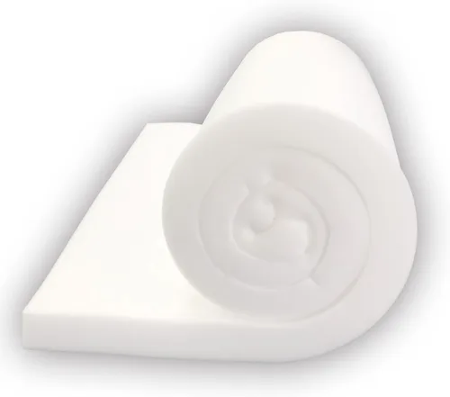 FOAMYFOAM Alta densidad de 4 pulgadas de grosor, 24 pulgadas de ancho, 72 pulgadas de largo espuma de tapicería, reemplazo de cojín