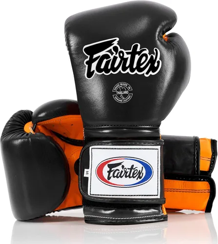 Miniatura 30 de Fairtex BGV9 Muay para boxeadores profesionales y entrenadores Guante de estilo mexicano para golpeadores duros Guantes MMA para artes marciales