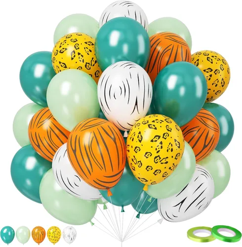 Miniatura 9 de Globos arcoíris, 12 pulgadas 50 unidades, multicolor, globos arcoíris azul celeste verde amarillo naranja rosa intenso, de látex, para cumpleaños