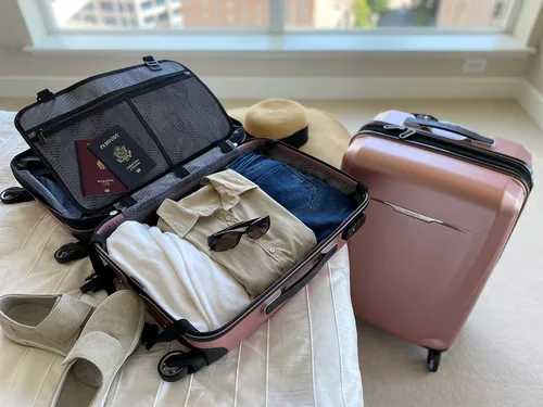 Miniatura 5 de Samsonite Winfield 3 DLX Hardside - Equipaje expandible con ruedas, Rosa), 120752-4357