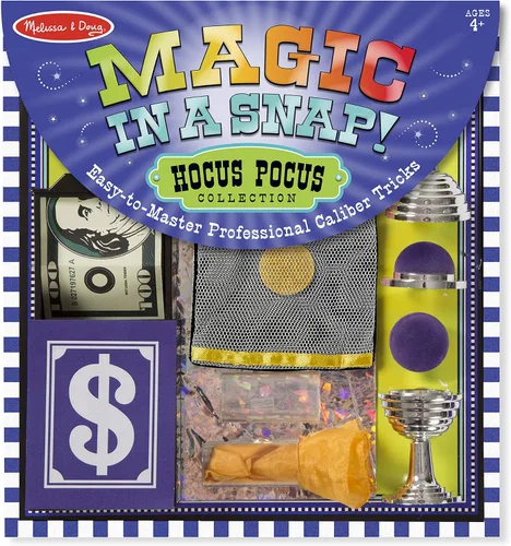 Miniatura 3 de Melissa & Doug Magician Costume Role Play Set - Includes Hat, Cape, Wand, Magic Tricks