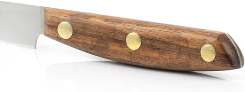 Miniatura 4 de ARCOS Cuchillo Tomate Acero Inoxidable 5 Pulgadas. Cuchillo de Cocina para Verduras. Mango Ovengkol Madera 100% Natural FSC y Hoja 5.118 in. Serie