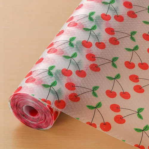 Miniatura 10 de Forro de estante Cooyes, forro para cajones no adhesivo e impermeable, papel para estantes EVA duradero y fácil de cortar para armarios de cocina