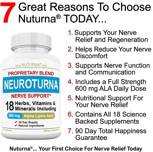 Miniatura 2 de Suplemento de apoyo nervioso neuropatía con 600 mg de ácido alfa lipoico puro, fórmula de máxima fuerza para dedos, manos, dedos de los pies y pies