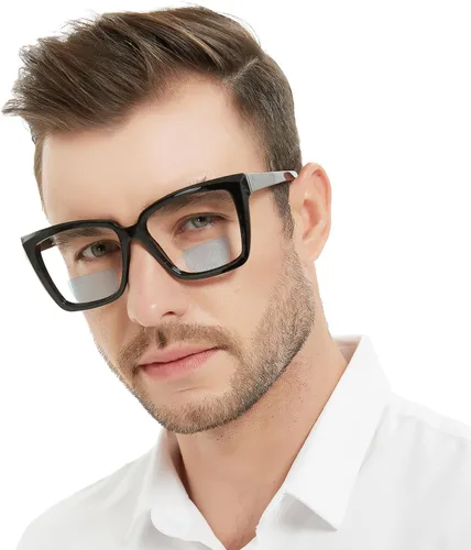Miniatura 2 de Lentes de lectura bifocales para mujeres y hombres, bifocales cuadrados, con bloqueo de luz azul, lectores 1.0, 1.25, 1.5, 1.75, 2.0 a 3.0, 3.5