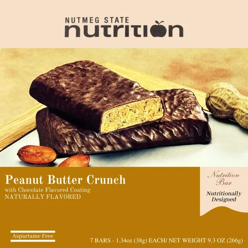 Miniatura 10 de Nutmeg State Nutrition Barras altas en proteínas, 7 porciones por caja (1 caja (7 porciones), chocolate negro S'mores)