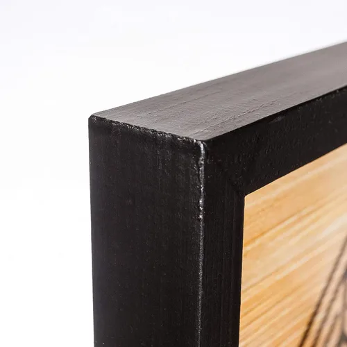 Miniatura 2 de Marcos de fotos de madera negra de 8 x 10 pulgadas, juego de 2 – 100% madera maciza ecológica natural con bordes gruesos para montaje en pared