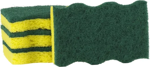 Miniatura 7 de Dawn Esponjas de cocina resistentes, verde/amarillo (paquete de 3)