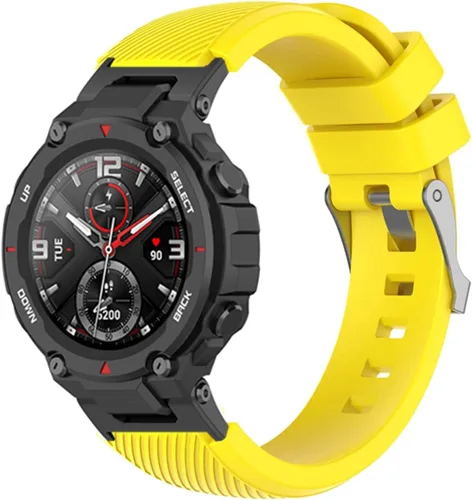 Miniatura 5 de Correas de repuesto para reloj Amazfit T-Rex para mujeres y hombres, correas de repuesto ajustables de silicona deportiva para Amazfit T-Rex A1918