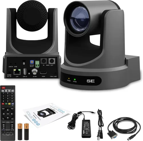 Miniatura 6 de PTZOptics Move SE SDI/HDMI/USB/IP PTZ Cámara con zoom óptico de 12x (gris) (PT12X-SE-GY-G3)
