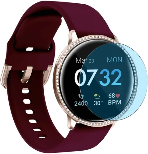 Paquete de 3 protectores de pantalla anti luz azul, compatibles con iTouch Sport SE Smartwatch Smart Watch TPU Guard (no protectores de vidrio