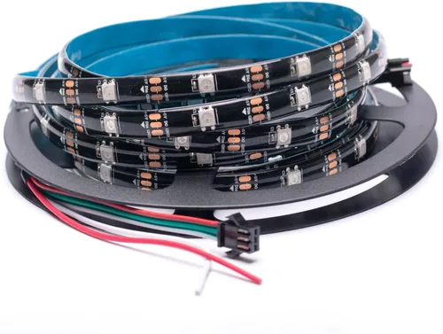 Miniatura 9 de WS2812B Tira de luz LED individual direccionable a todo color SMD 5050 RGB Pixel Strip DC5V