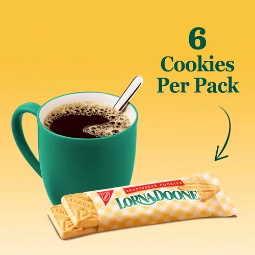 Miniatura 5 de Lorna Doone - Galletas de mantequilla, 36 paquetes de bocadillos (6 galletas por paquete, 12 cajas)