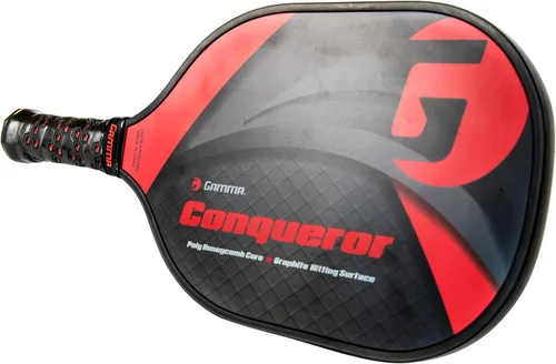 Miniatura 2 de GAMMA Paletas de pickleball, serie Venture, aprobadas por USAPA, superficie compuesta de grafito, agarre de nido de abeja, conquistador