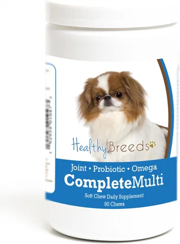 Miniatura 104 de Healthy Breeds Pug todo en uno multivitamínico suave masticable 60