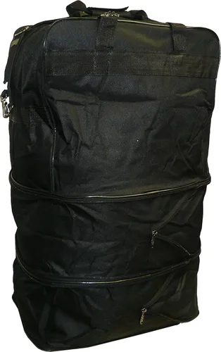 Miniatura 3 de Paquete de 2, bolsas con ruedas expandibles de 40 pulgadas, Negro