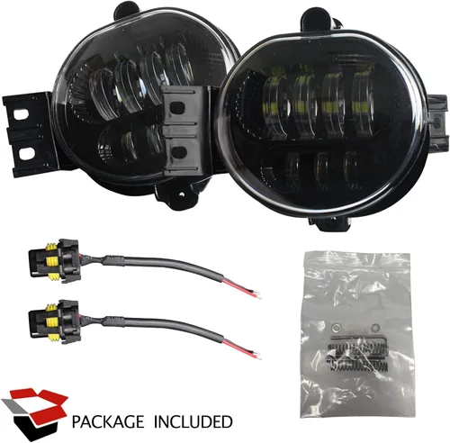 Miniatura 8 de Luces antiniebla LED súper brillantes de doble color mejoradas para Dodge Ram 1500 2002-2008 2003-2009 Ram 2500 3500 2004-2006 Durango Camioneta Luz