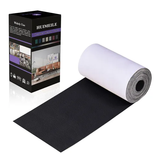Miniatura 59 de Cinta de parche de reparación de cuero de 4 x 60 pulgadas, cinta autoadhesiva fuerte para muebles, sofás, sillones, asientos de automóvil, armarios