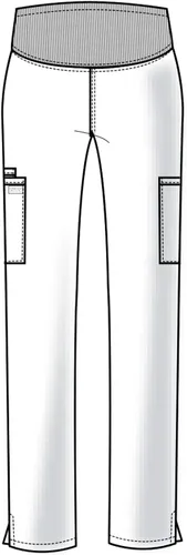 Miniatura 4 de Cherokee Pantalones de maternidad para mujer, ropa de trabajo profesional suave elástico WW220