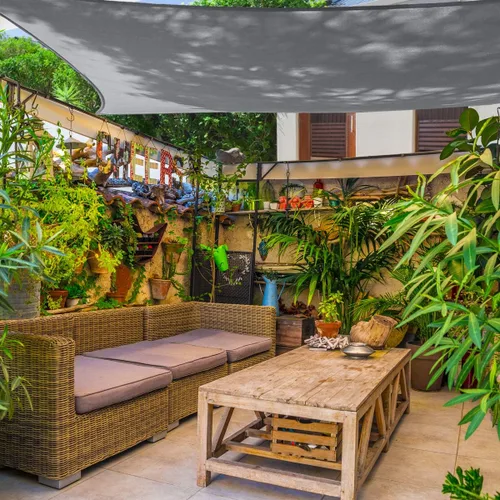 Miniatura 9 de AsterOutdoor - Toldo parasol rectangular de 10 x 13 pies, Toldo con bloqueador ultravioleta para patio, patio trasero, césped, jardín, actividades