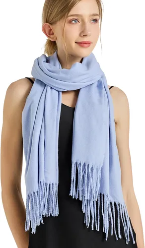 Miniatura 7 de Ciormis Chales y bufandas de pashmina suaves para mujer