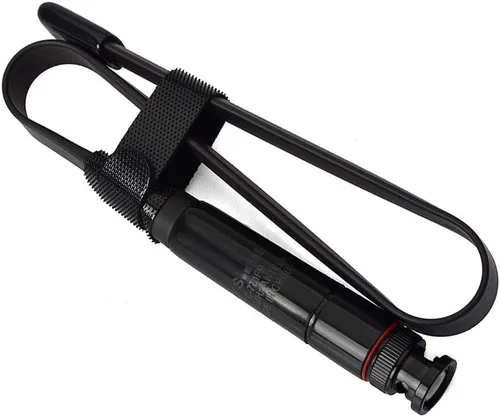 HYS BNC CS Tactics Antenas plegables de doble banda 6.6 ft/27.6 in antena compatible con radio BNC portátil Cobra Midland Uniden de 144/430 Mhz Negro