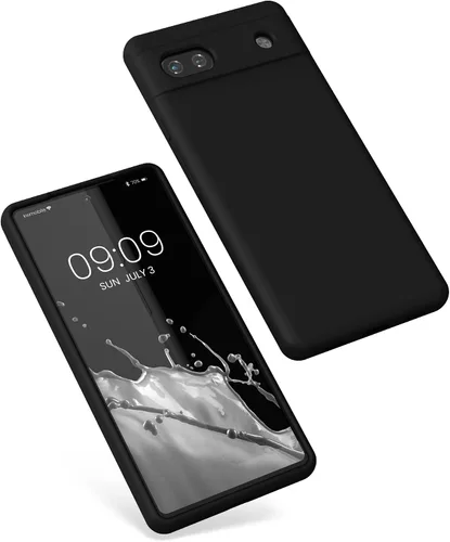 Miniatura 312 de kwmobile Funda Compatible con Google Pixel 6 Pro - Funda de teléfono de silicona TPU con acabado suave - Azul Arrecife