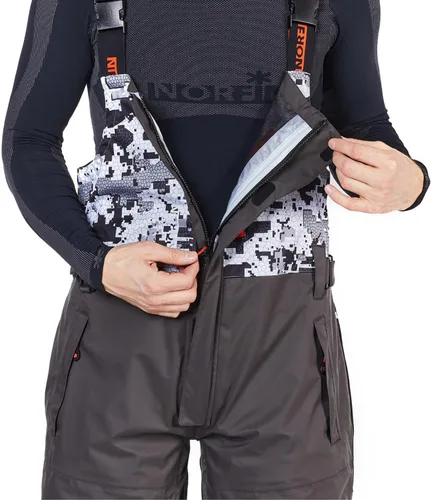 Miniatura 2 de NORFIN Pro Dry 3 - Babero impermeable aislado y transpirable, resistente al viento Camo
