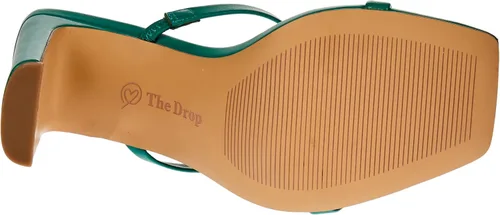 Miniatura 4 de The Drop - Sandalias de tacón alto Avery con dos correas y punta cuadrada para mujer