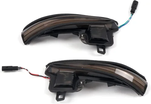 Miniatura 9 de HIGH FLYING Accesorios de coche - Espejos laterales LED, indicador de luces intermitentes dinámicas secuenciales, par para Toyota Tacoma 2016-2023
