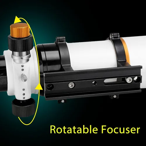 Miniatura 4 de SVBONY Tubo de telescopio portátil SV503, tubo óptico de dispersión extra baja 70ED F6, enfocador de rap de microreducción, para astrofotografía