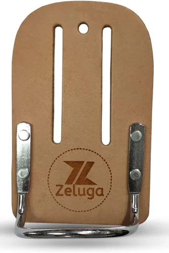 Miniatura 8 de Zeluga Soporte de Martillo de Acero Resistente con Asa de Cuero de Tamaño Estándar