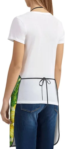 Miniatura 5 de Delantal de chef judío Happy Sukkot para vacaciones, delantales ajustables para restaurantes y camareros para mujeres, hombres, cocina, restaurante