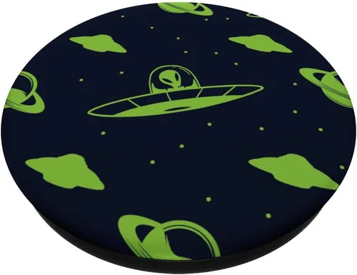 Miniatura 2 de Alien Spaceship Extraterrestre Conspiracy Theory PopSockets PopSockets intercambiable PopGrip