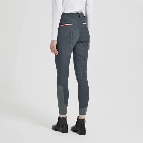 Miniatura 3 de HR Farm - Pantalones de montar a caballo para mujer, con agarre de silicona