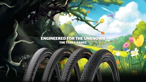 Miniatura 4 de Continental Terra Trail - Black/Brown - Tubeless Gravel Bike Tire Fast Rolling with Confident Cornering Control - E25 Ebike Rated